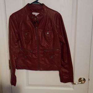 Ladies new pleather jacket by NY&C